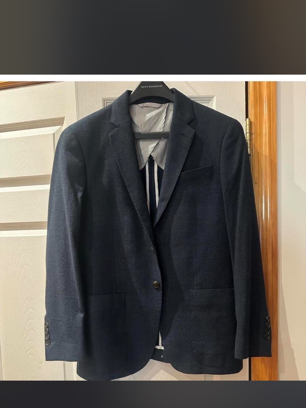 Todd Snyder Navy Blue Single-Breasted Sport Coat